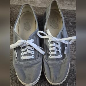 Womens Gray Vans thin sole - Size 8.5